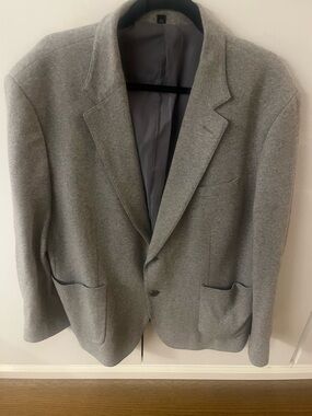 Men's Bonobos Gray Blazer - Classic Single-Breasted Suit Jacket